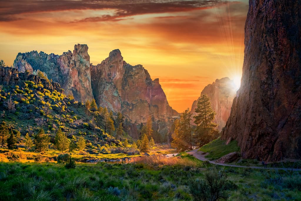 Smith Rock State Park near Terrebonne, Oregon
